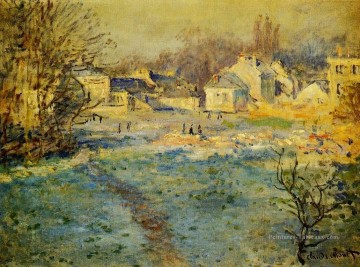 Gel blanc Claude Monet Peinture à l'huile